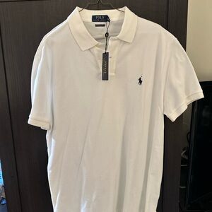 Polo Ralph Lauren White Polo Shirt